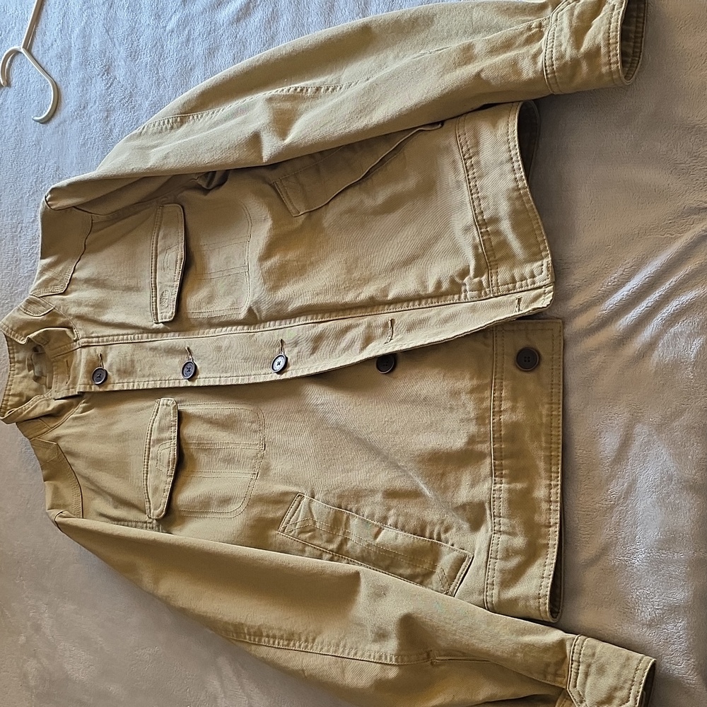 RARE🔥 Timberland Men's Field Chore Coat, British Khaki Excellent Cond. S